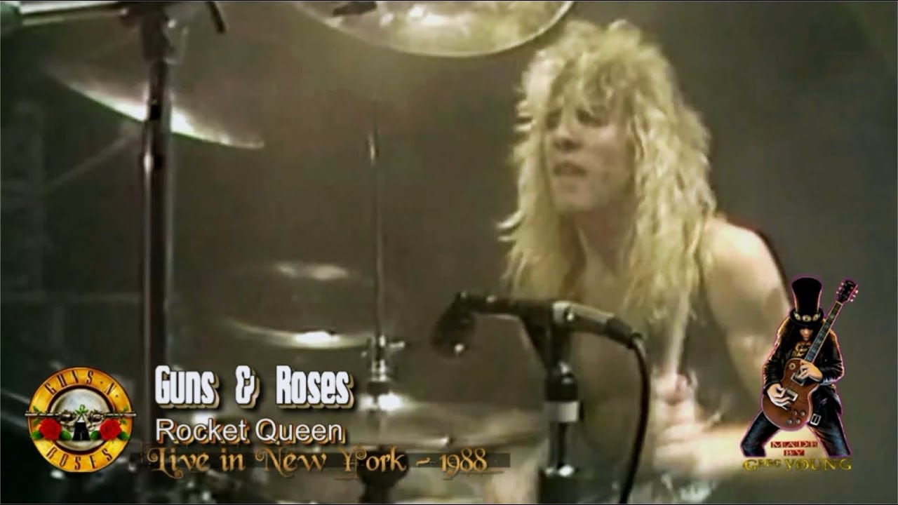 Guns & Roses [HD 1080p 16/9] : Rocket Queen - Live NYC (1988) - YouTube