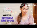 Complete Look For Diwali Makeup Hair And Outfit Get Ready With Me Be Beautiful