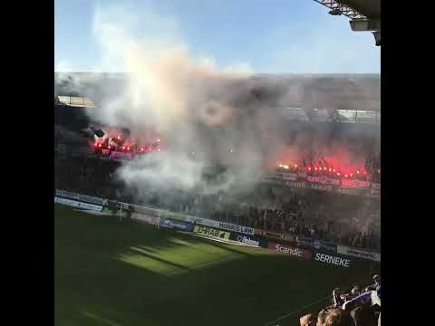IFK Goteborg Ultras creating a fantastic atmosphere