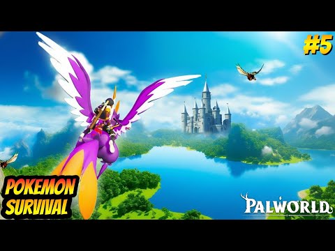 Exploring The PALWORLD With The FLYING POKEMON - Palworld #5