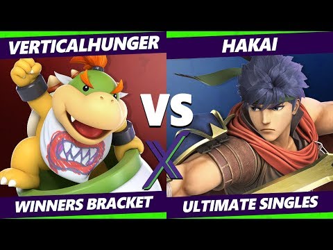 Smash Ultimate Tournament - VerticalHunger (Bowser Jr) Vs. HaKai (Ike) S@X 339 SSBU Winners Round 1
