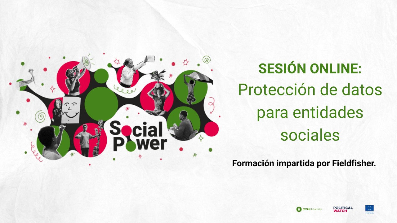 Sesión Proteccion de datos para entidades