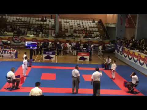 Janine narboada semi final bout in kota kinabalu Malaysia