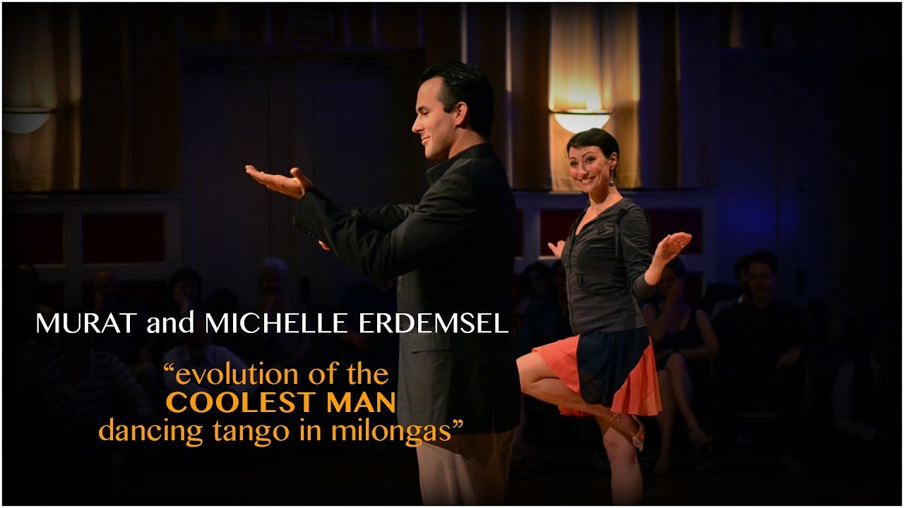 Murat and Michelle Erdemsel at YolaTango 2014: Improve floor craft on tango dance-floors PART-3