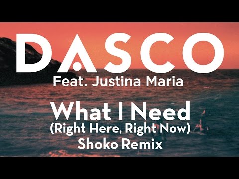 DASCO ft. Justina Maria - What I Need (Right Here, Right Now) Shoko Remix
