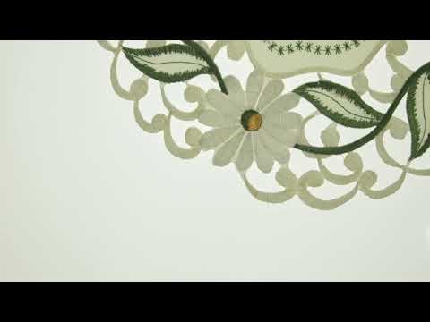 Салфетка 30*30 Ромашка ажур ROM