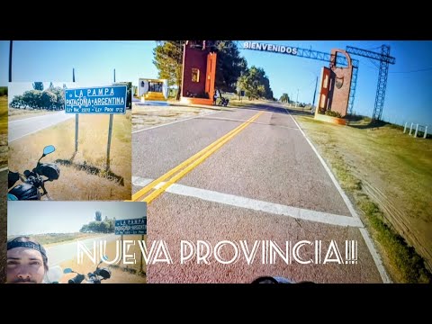 Llegué a LA PAMPA, la MEJOR PROVINCIA PARA ACAMPAR LIBRE (Uriburu) Viaje a Chile, Cap. 6