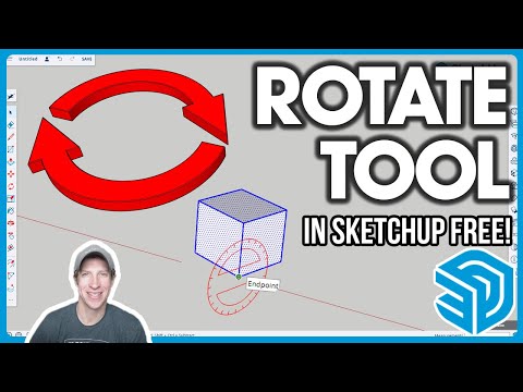 The Ultimate Guide to the ROTATE TOOL in SketchUp Free!