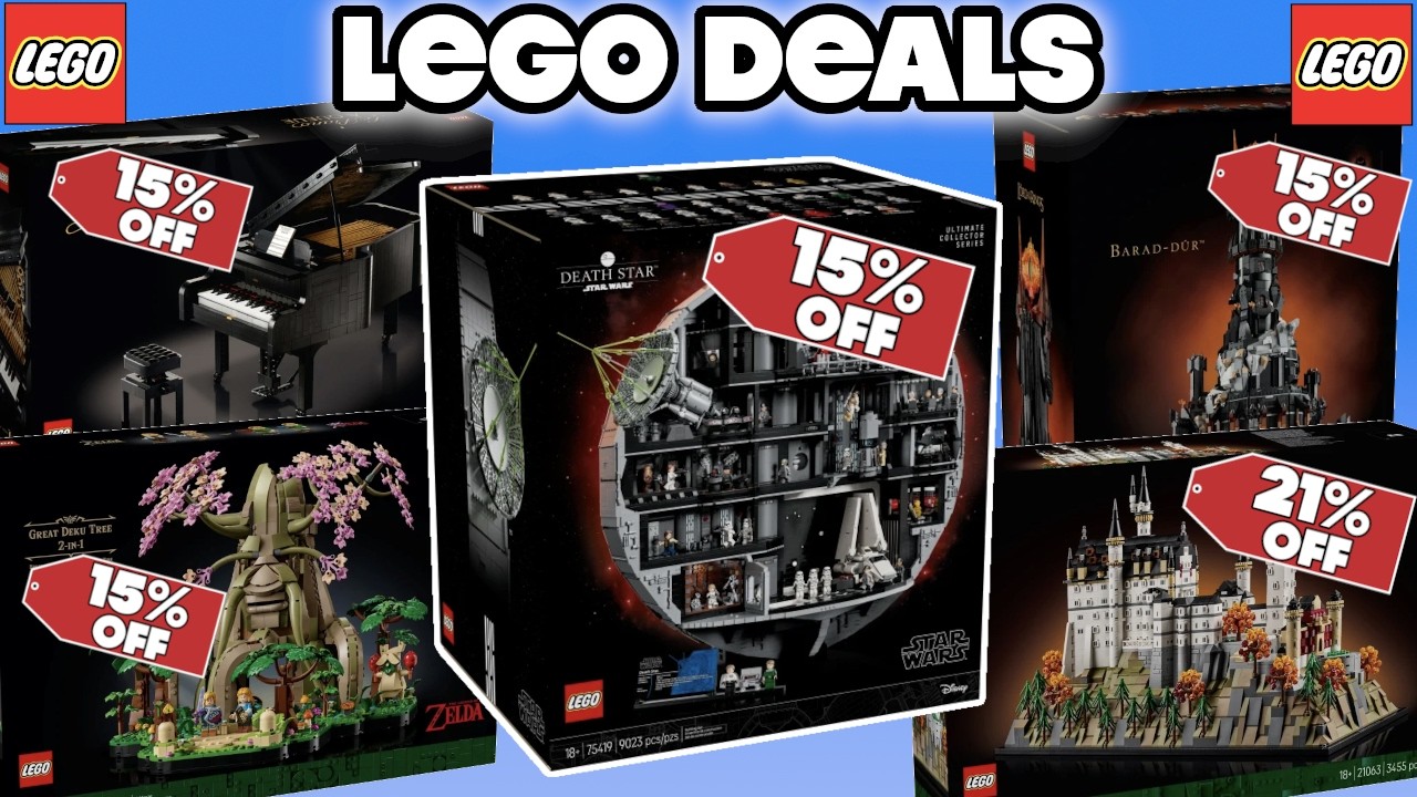 RARE LEGO DEALS! - AMAZON SPRING DEAL DAYS - NOW ON!