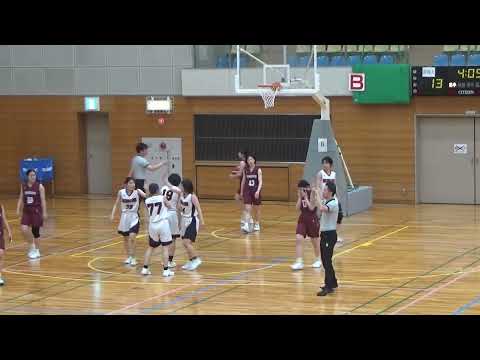 【大学バスケ】静岡大学　対　中部学院大学　第６３回東海学生バスケットボール大会