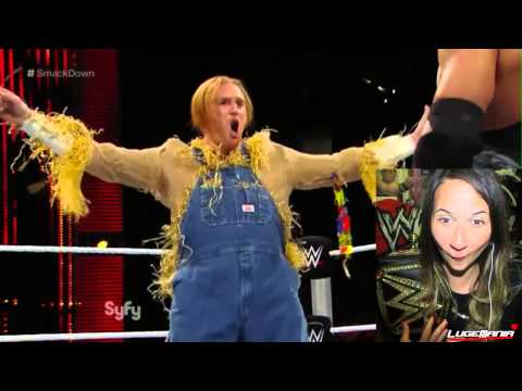 WWE Smackdown 10/31/14 Ryback vs Heath Slater Live Commentary