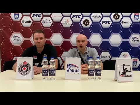 ARKUS liga 24. kolo (M) / Partizan - Kikinda Grindex/ Izjave aktera meča nakon utakmice