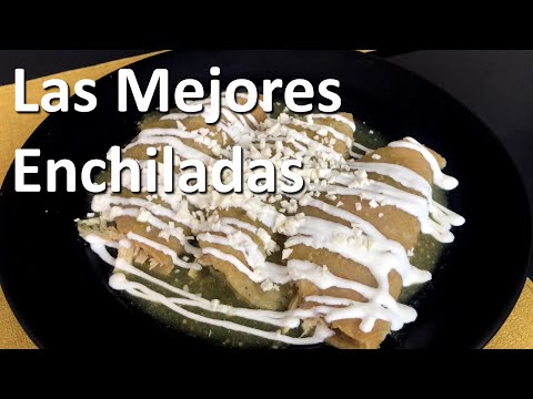 Cómo Hacer Enchiladas Verdes | #enchiladasverdes #cocinamexicana #comidamexicana