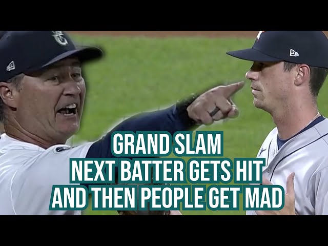 Astros hit batter after giving up a grand slam and tempers flare, a breakdown