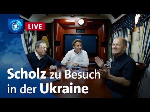 Kanzler Scholz zu Besuch in der Ukraine