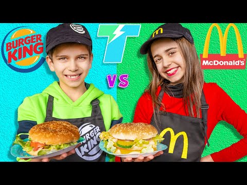 McDONALD'S vs BURGUER KING