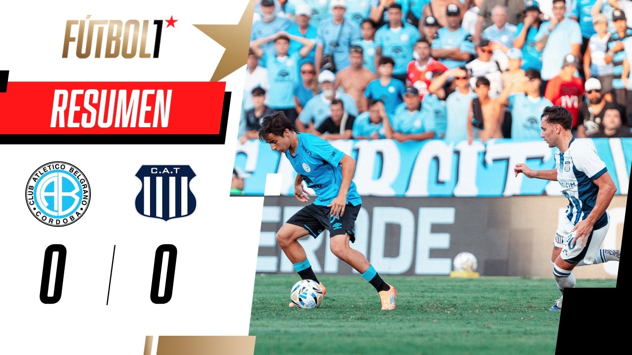 LA HISTORIA DEL EMPATE EN EL CLÁSICO CORDOBÉS ENTRE BELGRANO Y TALLERES | ESPN Fútbol 1 | Fecha 11