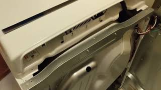 Removing Front Cover — Whirlpool Cabrio Dryer WED8000DW4