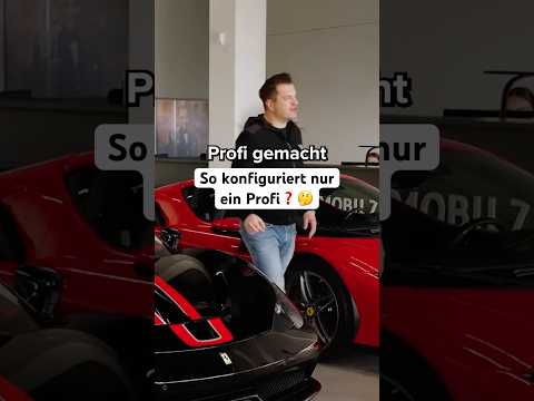 Man erkennt sofort, ob der Ferrari von einem Profi konfiguriert wurde #florianf12 #omidmouazzen