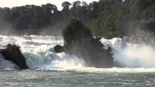 preview picture of video 'rheinfall 2 part 2 Der Rheinfall-greatest waterfall europe'