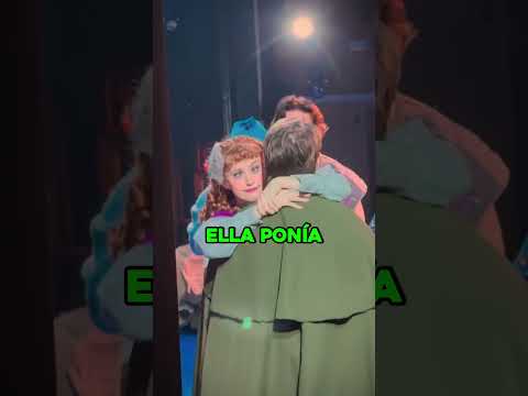 Ella engañó a todo el público en plena actuación de Frozen 🤯🤣 #shorts