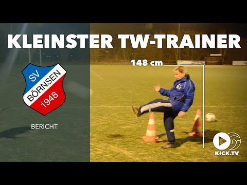 Größe spielt keine Rolle: Deutschlands kleinster Torwarttrainer misst 1,48 Meter