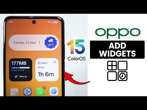 [ColorOS 15] How to Add Widget on ANY Oppo Phone - Widget Settings