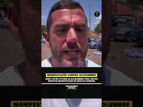 Jordy expõe atitude de Alcolumbre para tentar boicotar manifestação de Nikolas Ferreira
