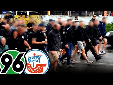 Als Hansa (zufällig) vor der Nordkurve Hannover auftauchte... | Ultras-Storytime