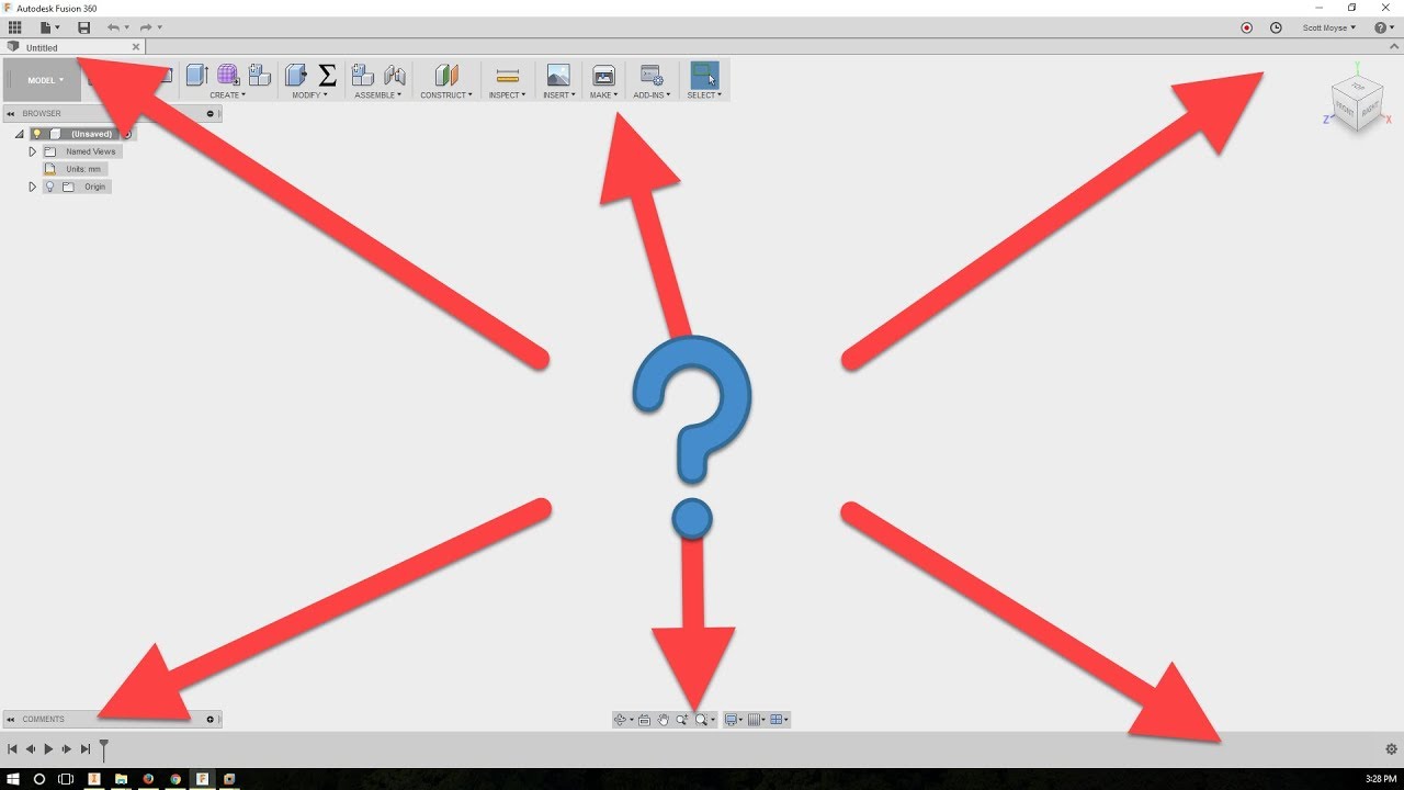 Autodesk Fusion 360 Orientation