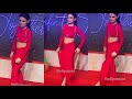 Radhika Madan In Red Hot Look At Jio Studios Event