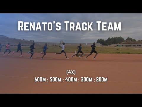Renato Canova - 1500m and 800m Training