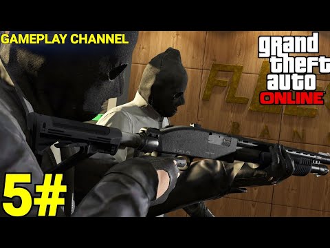 GTA 5 Online - #5 - Rapina in Banca! - [HD - ITA]
