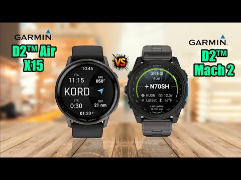 Garmin D2 Air X15 Vs Garmin D2 Mach 2 Specs Compare