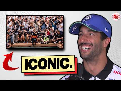 Daniel Ricciardo Reacts to His Most Iconic Moments