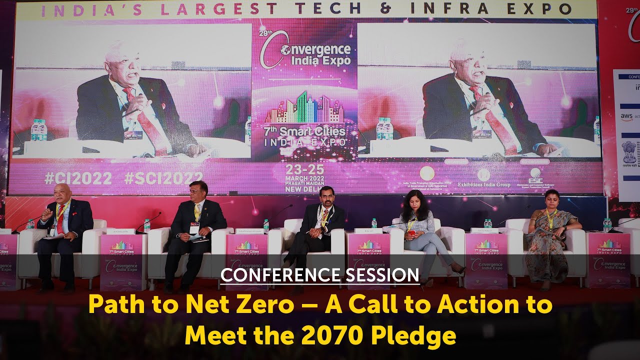 Conference Session: Path to Net Zero – A Call to Action to Meet the 2070 Pledge