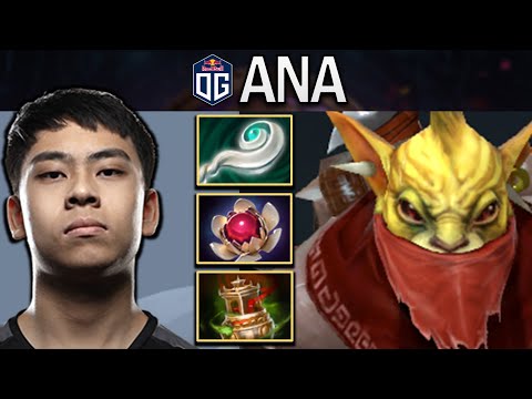 OG.ANA BOUNTY HUNTER WITH EULS-LOTUS ORB - DOTA 2 7.30E GAMEPLAY