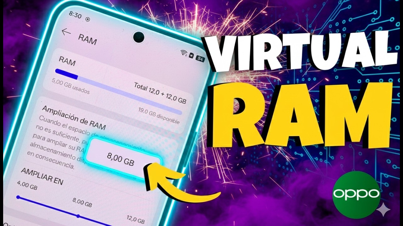 Video de portada sobre cómo aumentar la RAM virtual en el OPPO Reno 14F 5G