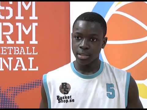 Spelarintervju: Barra Njie, KFUM Fryshuset P15