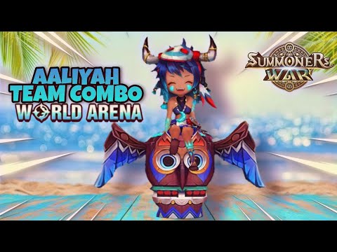 Aaliyah Team Combo in World Arena - Summoners War