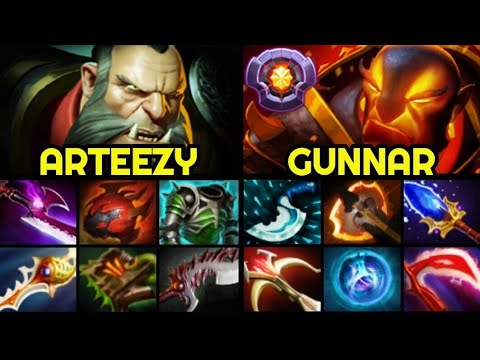 ARTEEZY BSJ vs GUNNAR CCNC — Rapier Intense Game 7.28 Dota 2