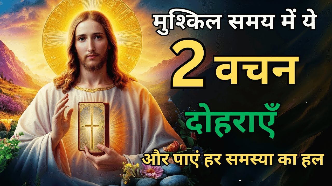 बस इन 2 बाइबल वचनों को दोहराएँ और पाएं हर समस्या का हल | हर परेशानी का अंत | 2 शक्तिशाली बाइबल वचन!