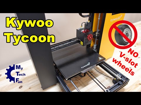 Kywoo Tycoon 3D printer review, assembly, test prints + PEI sheet installation
