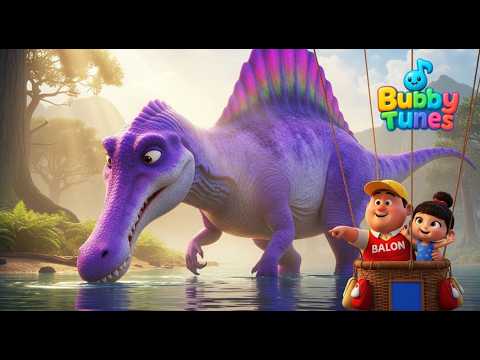 Dinosaur Song for Kids 🦖 | Learn Dinosaur Names & Sounds | Fun Nursery Rhyme