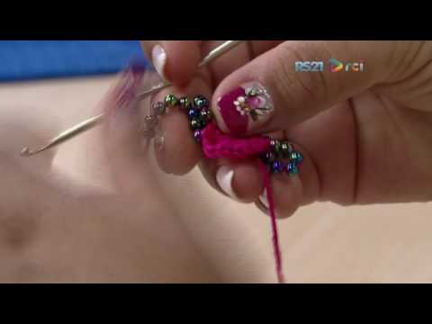 Regata em tricô com perolas por Eliete Massi - 03/03/2017 - Mulher.com P1