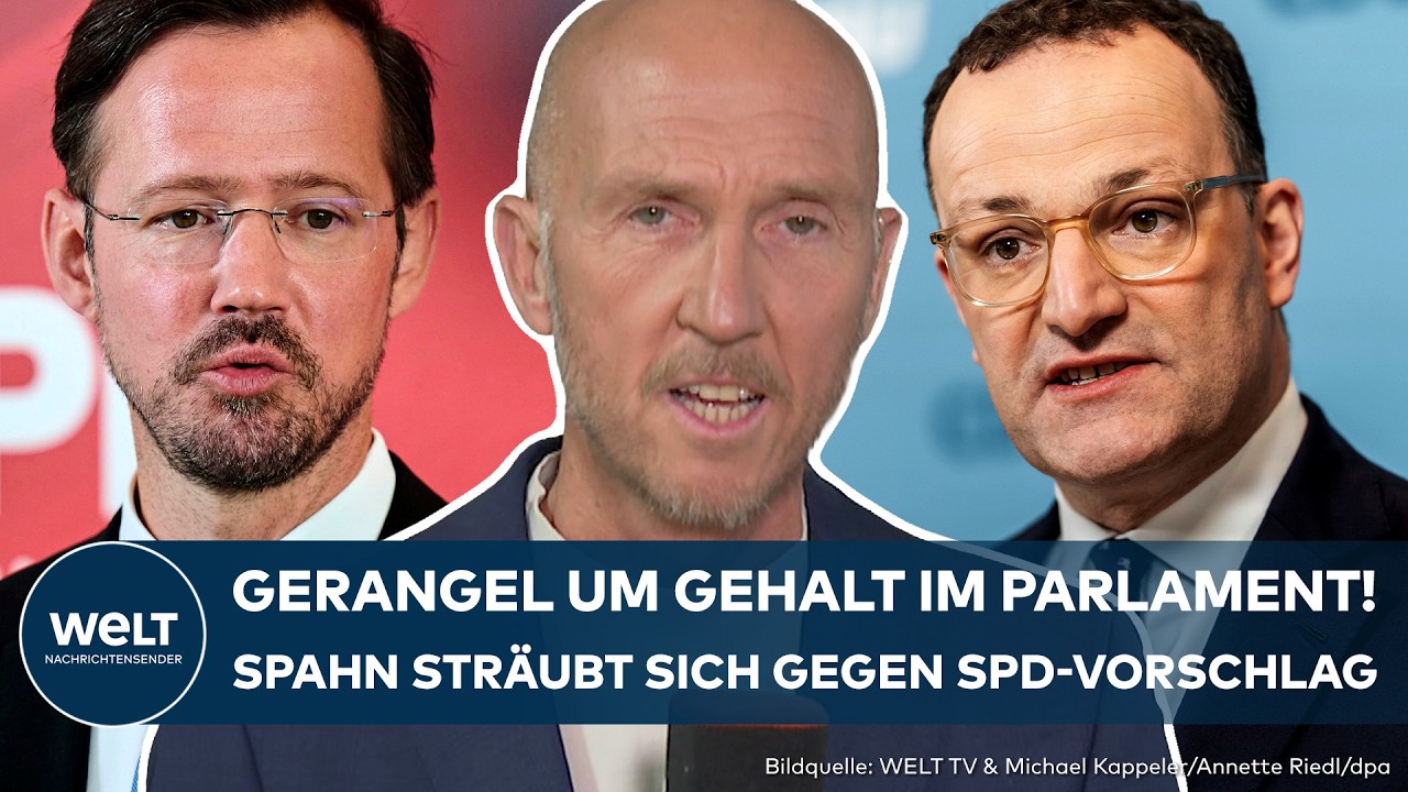 GELD-ZOFF IM BUNDESTAG: SPD will Diätenerhöhung aussetzen – Union protestiert! Was ist da los?