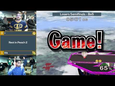 Rest in Peach 2 - Losers SF - (Peach) + vs Rik (Fox/Falco)
