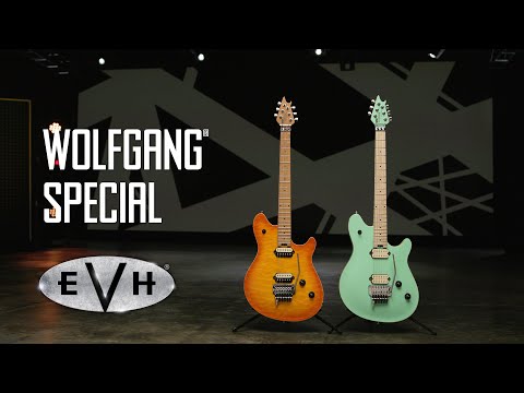 EVH Wolfgang Special QM 6-String Electric Guitar with Maple Fingerboard (Right-Hand, Chlorine Burst)