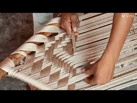 How to make a bed with a bench ||