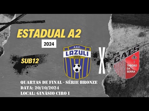 Lazuli X Cats | Estadual Paulista A2 - Sub12